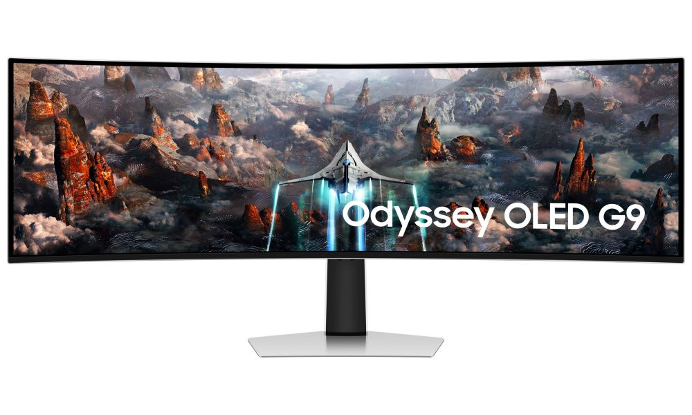 Samsung Odyssey OLED G9 49" / Prohnutý / DQHD 5120x1440 / 32:9 / OLED / 240Hz / 0,03ms / HDMI/DP/USB/VESA/Repro