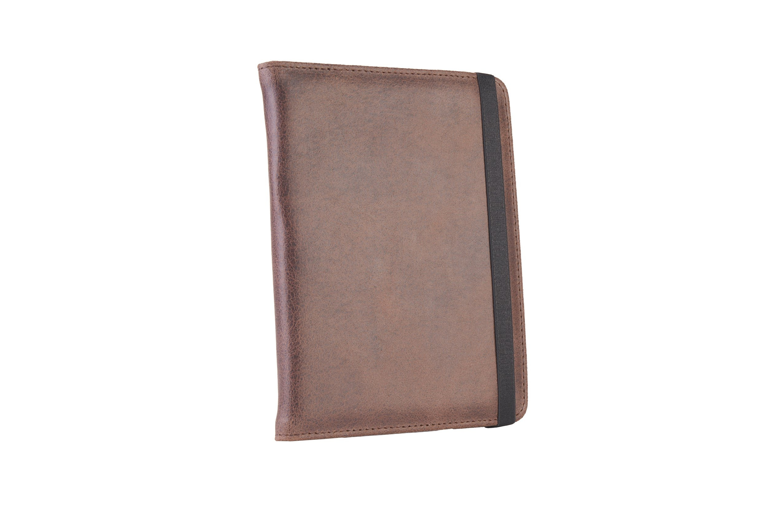 C-TECH PROTECT pouzdro z pravé kůže pro 8" zařízení, RLC-01, hnědé (Pocketbook Inkpad 3/4, Onyx Boox