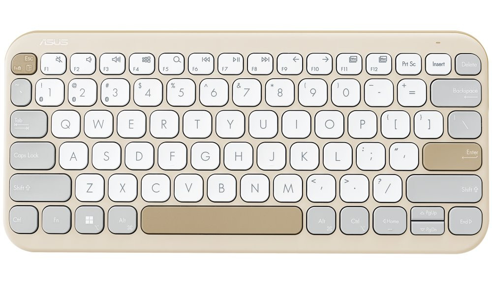 ASUS KW100/ Bezdrátová Bluetooth/ Béžová