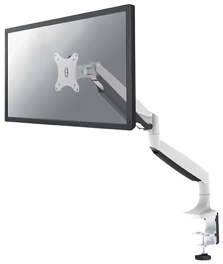 Neomounts Select  NM-D750WHITE / Flat Screen Desk mount (10-32") desk clamp/grommet / White