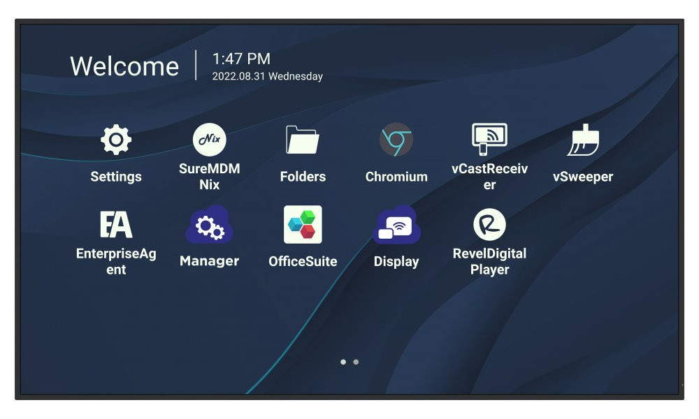 ViewSonic Prezentační Display CDE5530/55"/24-7 LCD/3840x2160/6ms/450cd/HDMI x 2/DVI/USB A x 2/USB-C/RJ45/RS232/repro/And