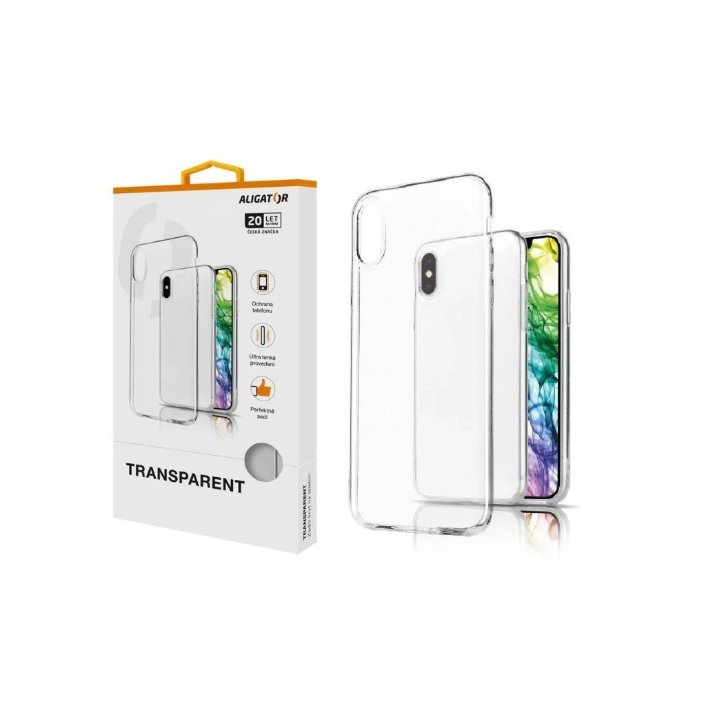 ALIGATOR Pouzdro Transparent Samsung Galaxy S25 FE