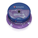 VERBATIM DVD+R AZO 4,7GB, 16x, spindle 25 ks