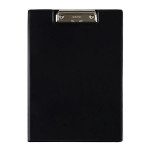 Uzavíratelná psací podložka A4, 10 listů, černá