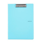 Uzavír.psací podložka s klipem Pastelini,A4 ,modrá