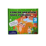 Kreativní sada CONCORDE Pompon - Zvířátka