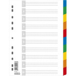 Plast.rozliš.Donau-A4,bílý s barev.okrajem,10listů