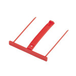 Archivační spona Emba - červená, 1 ks