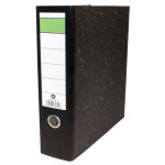 Pákový pořadač - A4, 7,5 cm, mramor černý