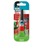 Vteřinové lepidlo BISON Super Glue, tekuté, 3 g