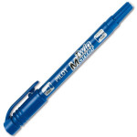 Permanentní popisovač Pilot Twin, dvouhrotý, modrý