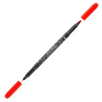 Popisovač na CD Centropen 3616 DOUBLE, červený