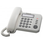 Panasonic KX-TS520FXW - jednolinkový telefon, bílý