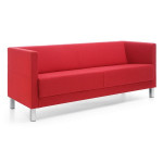 Sofa Vancouver Lite, 3místné, červené