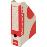 Stojan na časopisy Emba,A4,7,5 cm,červené,1 ks