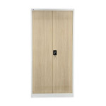 Kovová velkoobjemová skříň - 195 x 90 x 45 cm, bíl