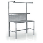 Výškově stavitelný dílenský stůl SPEX189 - s násta