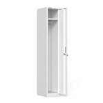 Kovová šatní skříň HDG - jednodveřová, cyl.zámek,