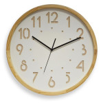 Nástěnné hodiny OSLO Silent - průměr 41 cm, bílé/b