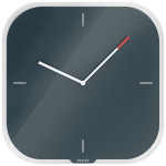 Nástěnné hodiny Leitz Cosy - sametově šedé