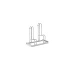 Jednostranný stojan na kola 4052 - pro 2 kola, stř