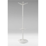 Stojací věšák Stelo - bílý