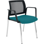 Konfereční židle Kent Meeting Net - s područkami,