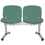 Vícemístná lavice ISO - 2-místná, zelená