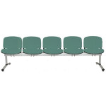 Vícemístná lavice ISO - 5-místná, zelená