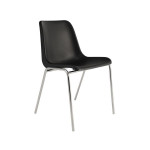 Jídelní židle Vincenza, černá