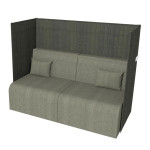 Sofa Meeting Oasis s vysokým paravanem - dvoumístn