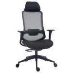 Kancelářská židle Siros - černá