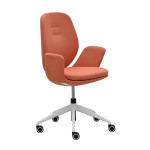 Kancelářská židle Muuna - oranžová