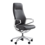 Kancelářská židle ARCO - s vysokým opěrákem, černá