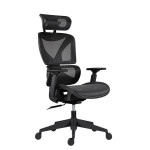 Kancelářská židle Ester - synchro, černá
