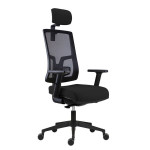 Kancelářská židle New Pure PDH - synchro, černá