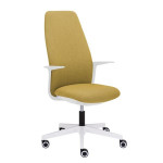 Kancelářská židle Levia - s vysokým opěrákem, zele