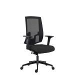 Kancelářská židle Lapel - synchro, černá