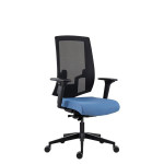 Kancelářská židle Lapel - synchro, světle modrá