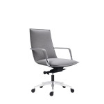 Kancelářské křeslo Karl Low - světle šedé