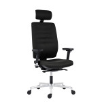 Kancelářská židle Eclipse - s podhlavníkem, synchr