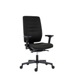 Kancelářská židle Eclipse - synchronní, černá