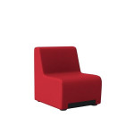 Jednokřeslo Rubico - červené