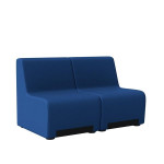 Dvojkřeslo Rubico - modré