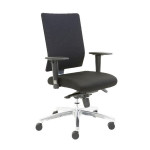 Kancelářská židle Open - synchro, černá