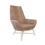 Křeslo Huge - světle hnědé