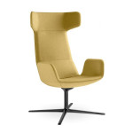 Křeslo Flexi Lounge - vysoké, žluté