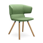 Konferenční křeslo Flexi D - zelené