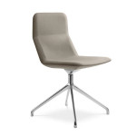 Konferenční křeslo Flexi Light - šedobéžová