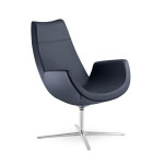 Křeslo Relax - vysoké, tmavě modré